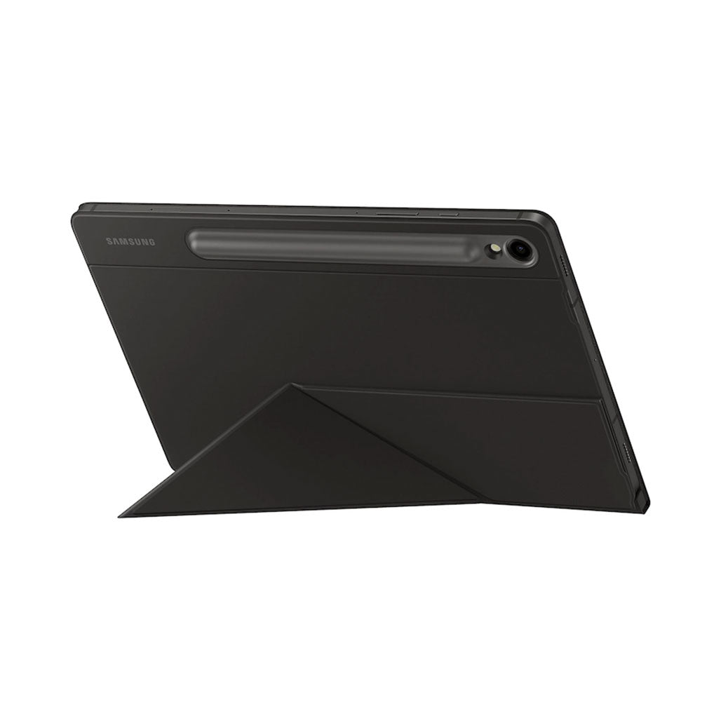 A Photo Of Samsung Galaxy Tab S9 Smart Book Cover - Black | Protective, Versatile, Auto Wake-Up