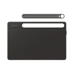 A Photo Of Samsung Galaxy Tab S9 Smart Book Cover - Black | Protective, Versatile, Auto Wake-Up