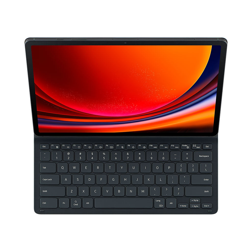 A Photo Of Samsung Galaxy Tab S9+ Book Cover Keyboard Slim | Lightweight Design | PC-Like Typing Experience | Wireless Sharing