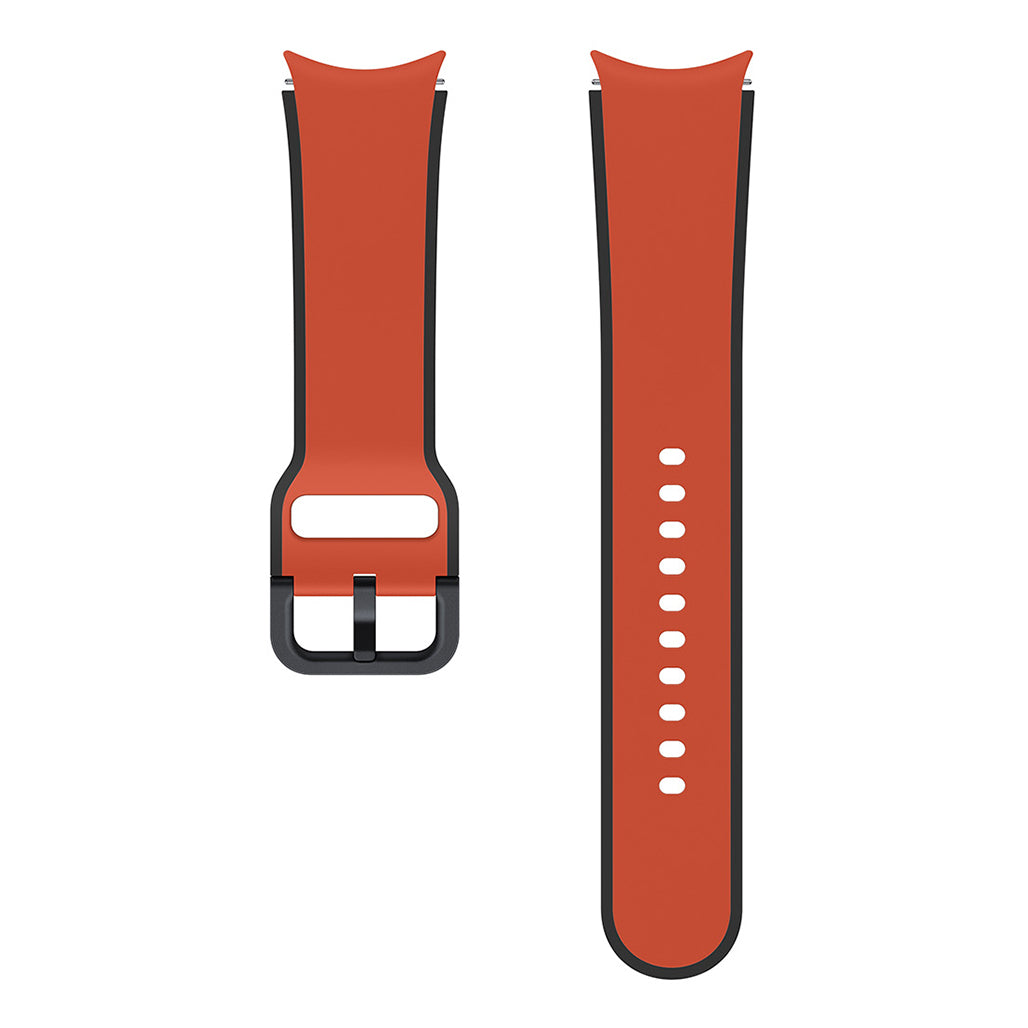 A Photo Of Samsung Galaxy Watch Two-Tone Sport Band, M/L, Red