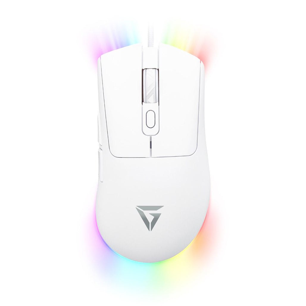 A Photo Of GamerTek Alpha Pack Gaming Bundle - White