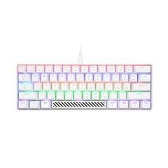 A Photo Of GamerTek Alpha Pack Gaming Bundle - White