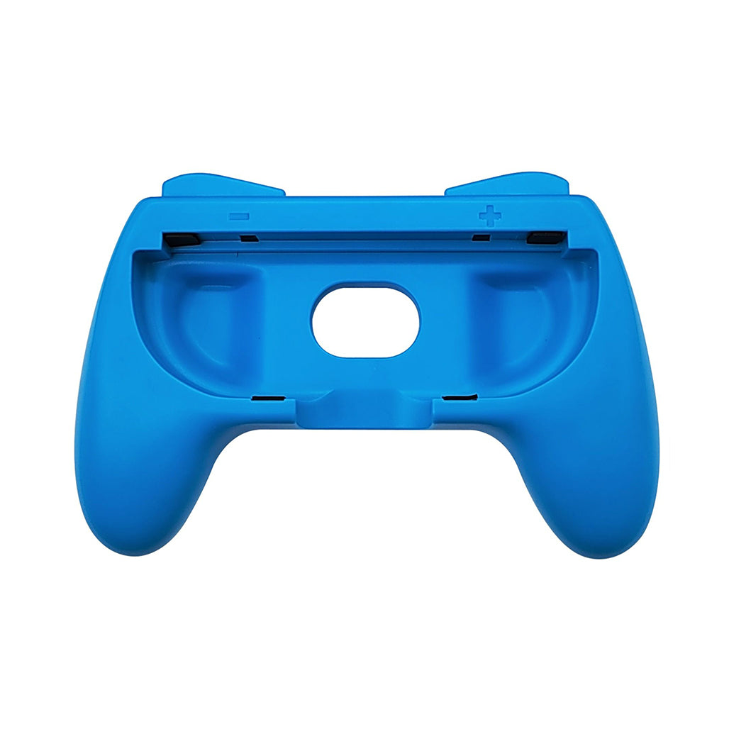A Photo Of GamerTek Nintendo Switch 2 Controller Grips Ergonomic Blue & Red Joy-Con Handles