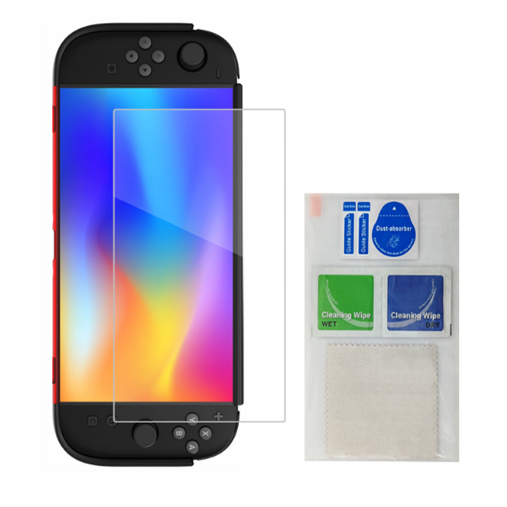 A Photo Of GamerTek 6-in-1 Essential Kit for Nintendo Switch 2 – Screen Protector, Thumb Grips, Joy-Con Covers & Game Card Case