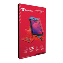 A Photo Of GamerTek 6-in-1 Essential Kit for Nintendo Switch 2 – Screen Protector, Thumb Grips, Joy-Con Covers & Game Card Case