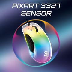 A Photo Of GamerTek Halo Wired USB Gaming Mouse