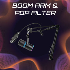 A Photo Of GamerTek Phantom USB-C Microphone Kit