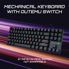 A Photo Of GamerTek Power Pack 4-in-1 Gaming Bundle with RGB Keyboard