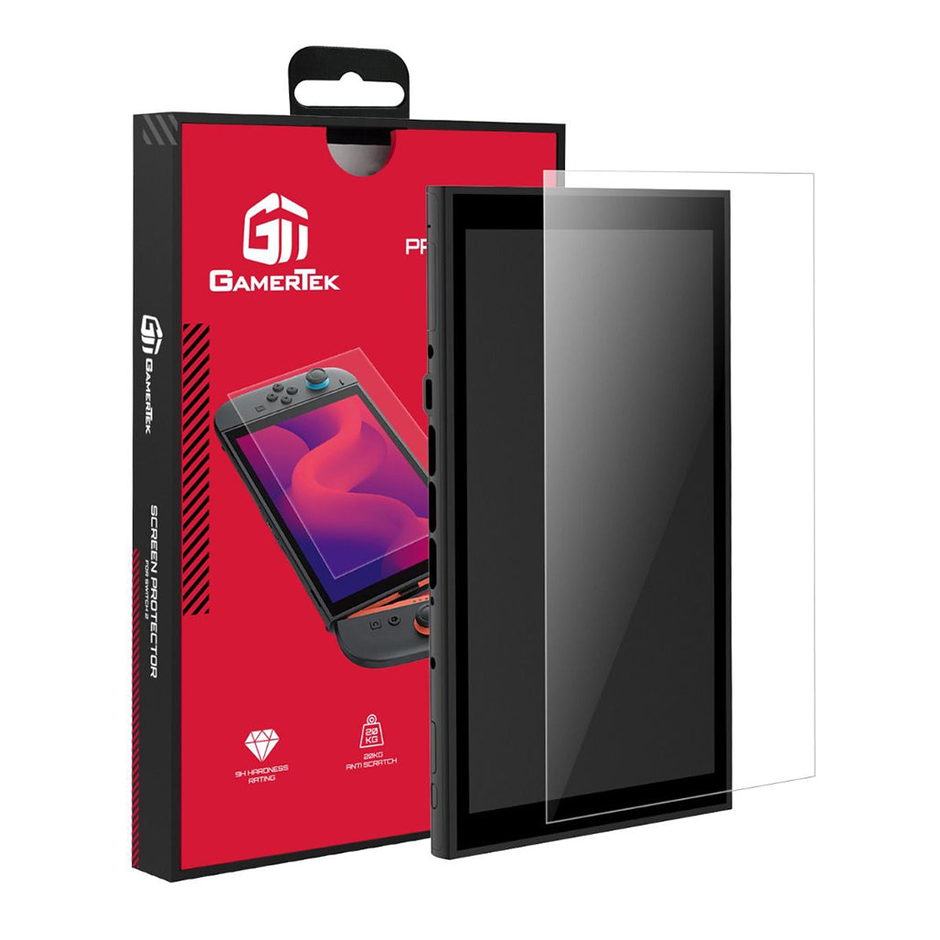 A Photo Of GamerTek Premium Tempered Glass Screen Protector for Nintendo Switch 2 – Anti-Scratch, Ultra-Clear Protection