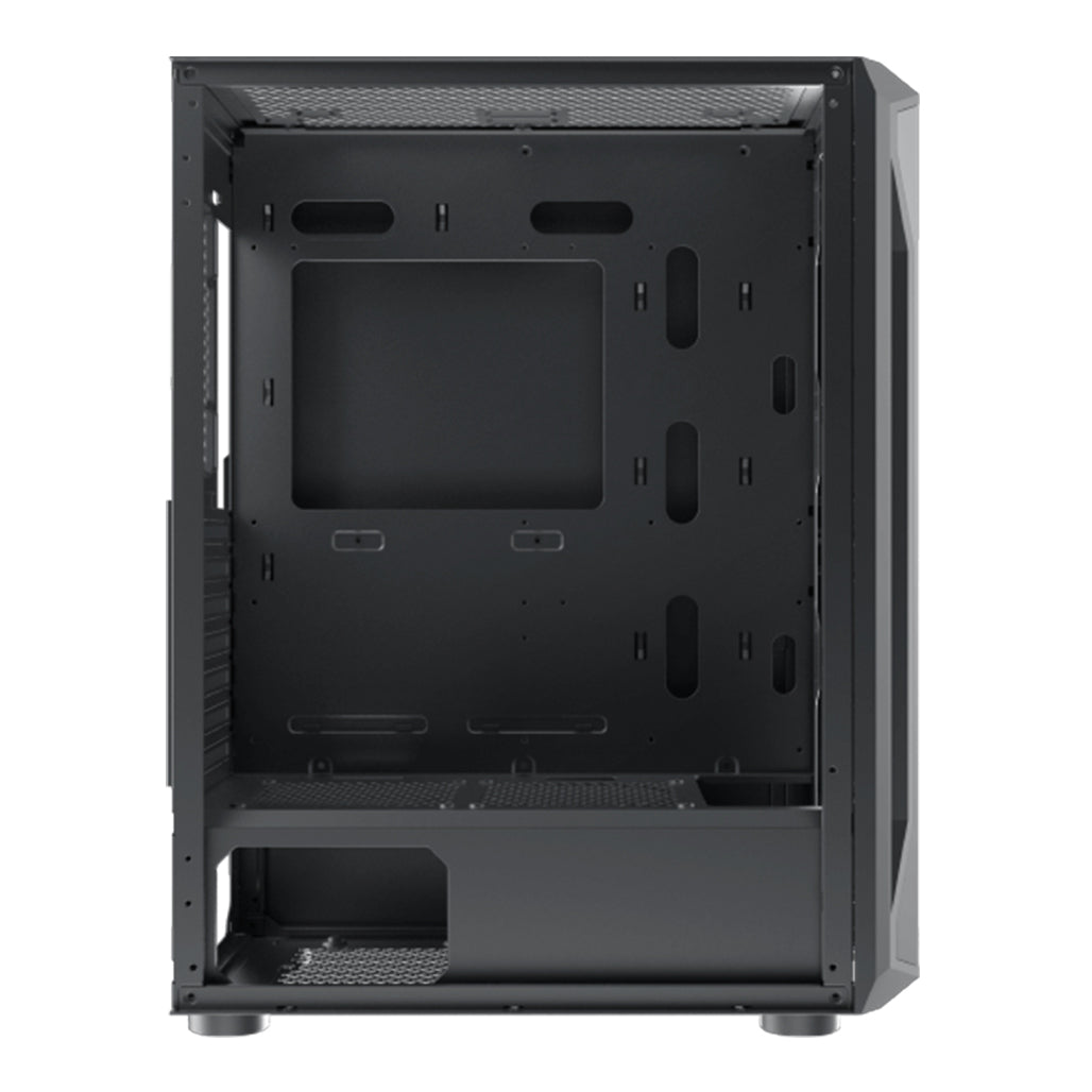 A Photo Of Xigmatek Gaming X - Black | ATX Mid-Tower Case with Optimized Cooling