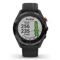Garmin Approach S62 Bundle - 010-02200-02 - Black Ceramic Bezel with Black Silicone Band