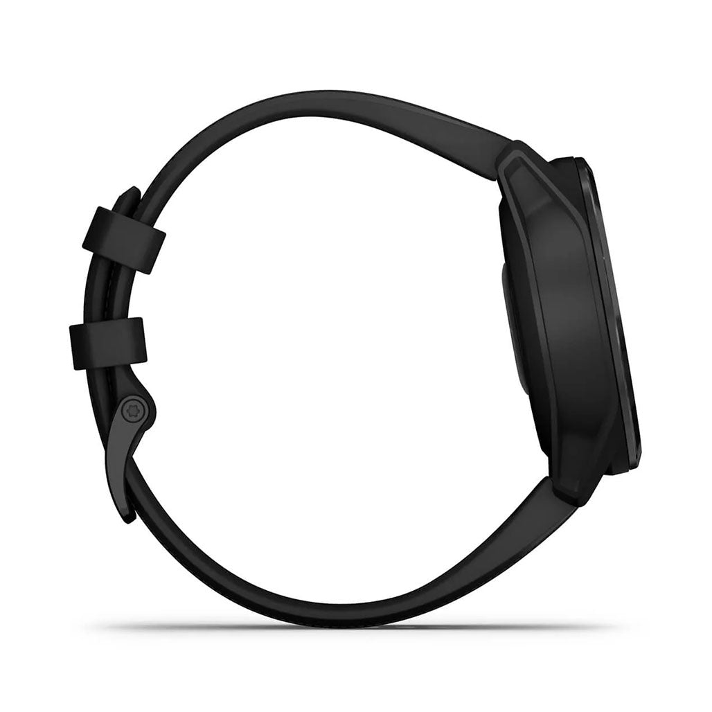 A Photo Of Garmin Approach S62 Bundle - 010-02200-02 - Black Ceramic Bezel with Black Silicone Band