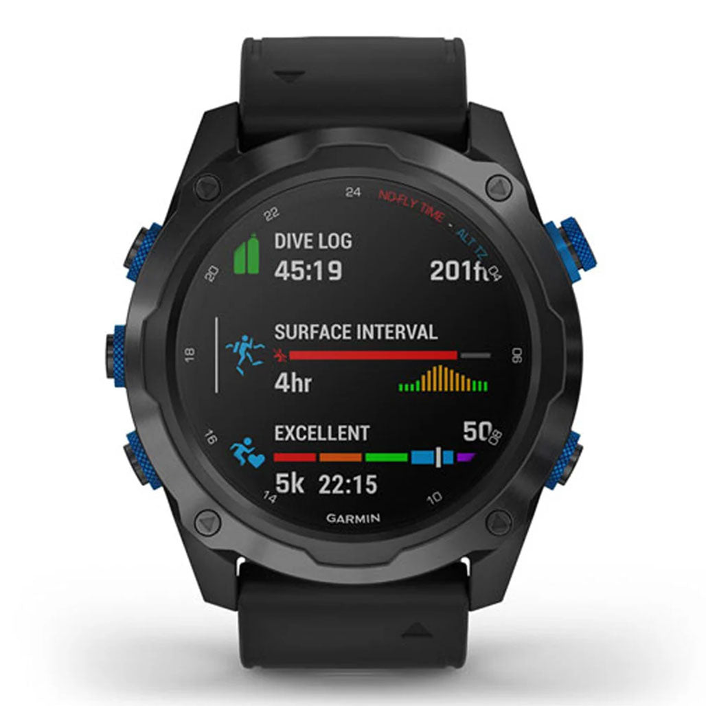 A Photo Of Garmin Descent™ Mk2i - Titanium Carbon Grey DLC with Black Band | 010-02132-11