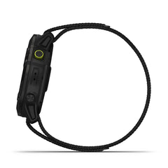 A Photo Of Garmin Enduro - 010-02408-01 - Carbon Gray DLC Titanium with Black UltraFit Nylon Strap