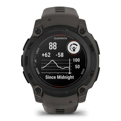 A Photo Of Garmin Instinct® E – 40mm GPS Smartwatch - Black with Charcoal Band - 010-02932-00