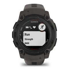 A Photo Of Garmin Instinct® E – 40mm GPS Smartwatch - Black with Charcoal Band - 010-02932-00