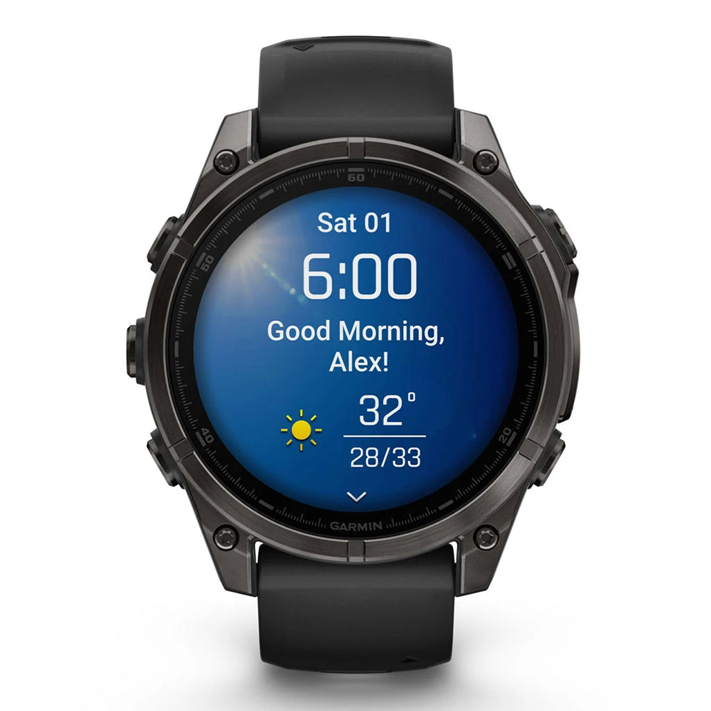 A Photo Of Garmin fēnix® 8 – 47 mm - AMOLED Sapphire