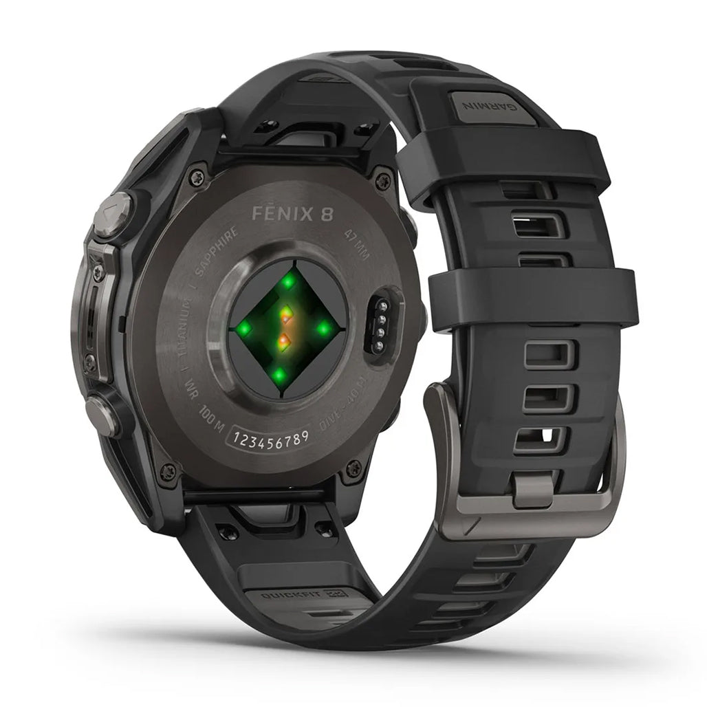 A Photo Of Garmin fēnix® 8 – 47 mm - AMOLED Sapphire