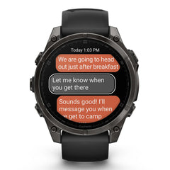 A Photo Of Garmin fēnix® 8 – 47 mm - AMOLED Sapphire