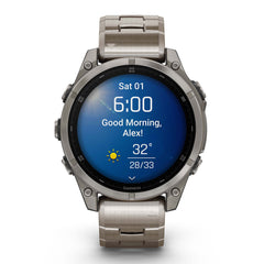 A Photo Of Garmin fēnix® 8 – 47 mm - AMOLED Sapphire