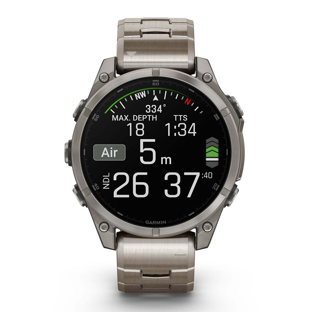 A Photo Of Garmin fēnix® 8 – 47 mm - AMOLED Sapphire