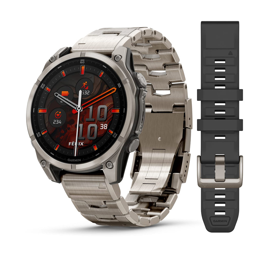 A Photo Of Garmin fēnix® 8 – 47 mm - AMOLED Sapphire