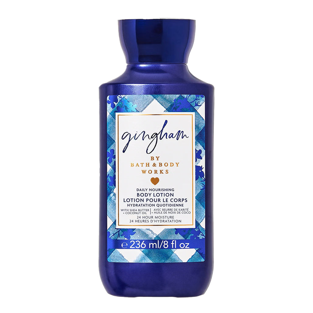 A Photo Of Bath & Body Works Gingham - Body Lotion