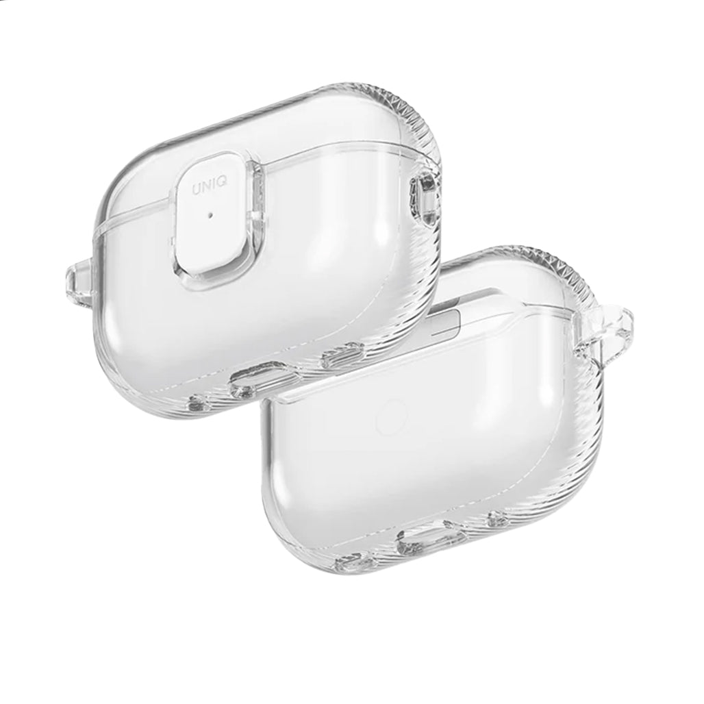 A Photo Of UNIQ Glase Pro - Airpods Pro (3rd Gen) Protective Case with Locking Closure