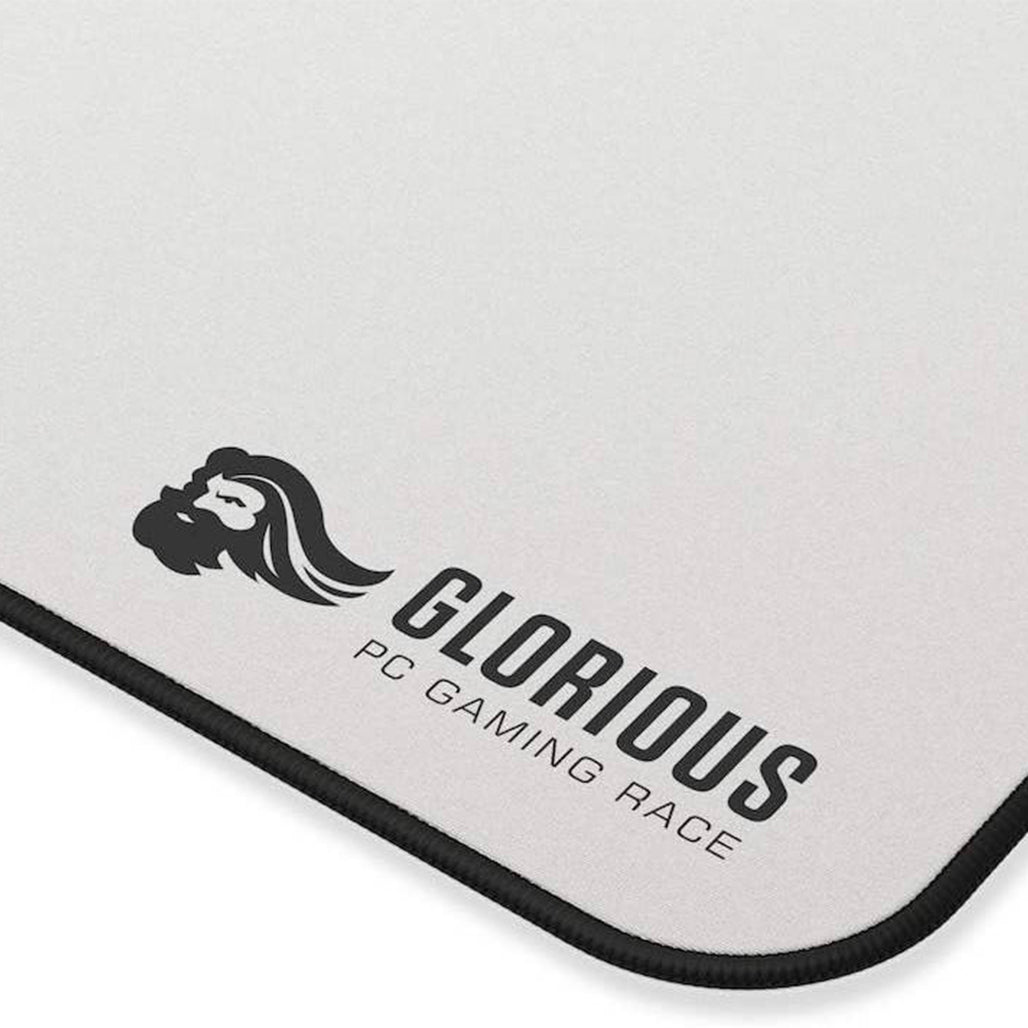 A Photo Of Glorious 3XL Extended White Gaming Mouse Pad – 48