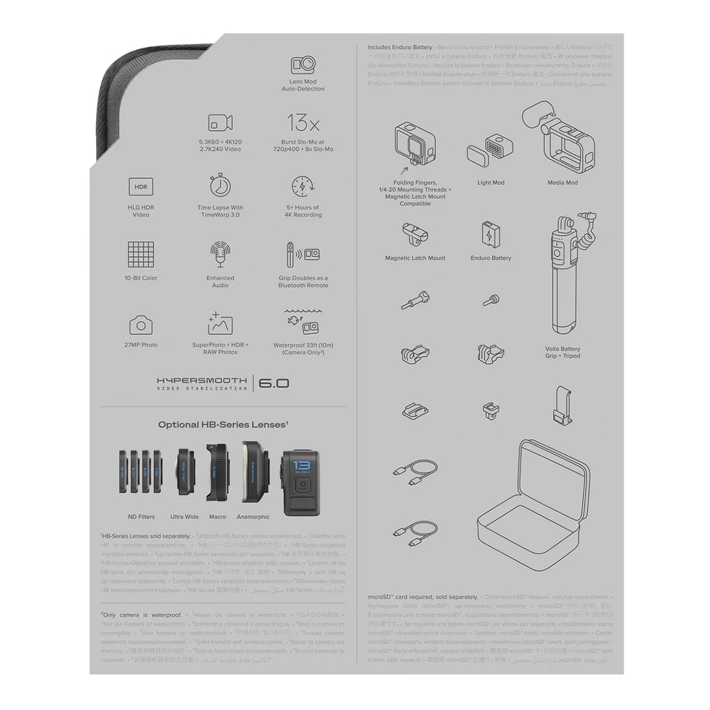 A Photo Of GoPro HERO 13 Creator Edition – 5.3K Action Camera