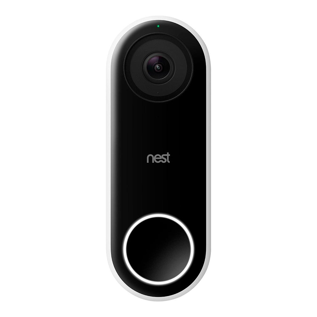 A Photo Of Google Nest Hello - Smart Wi-Fi Video Doorbell with HD Video, Two-Way Audio & Night Vision