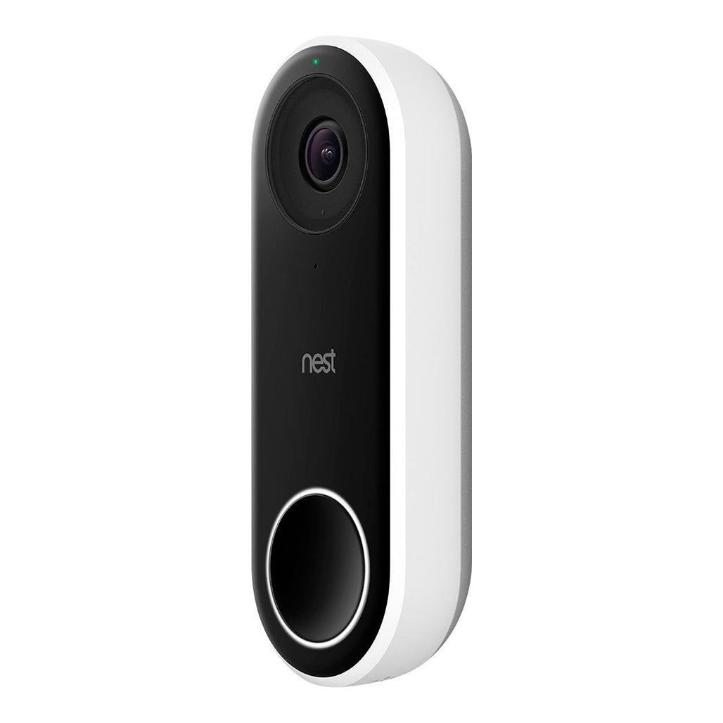 A Photo Of Google Nest Hello - Smart Wi-Fi Video Doorbell with HD Video, Two-Way Audio & Night Vision