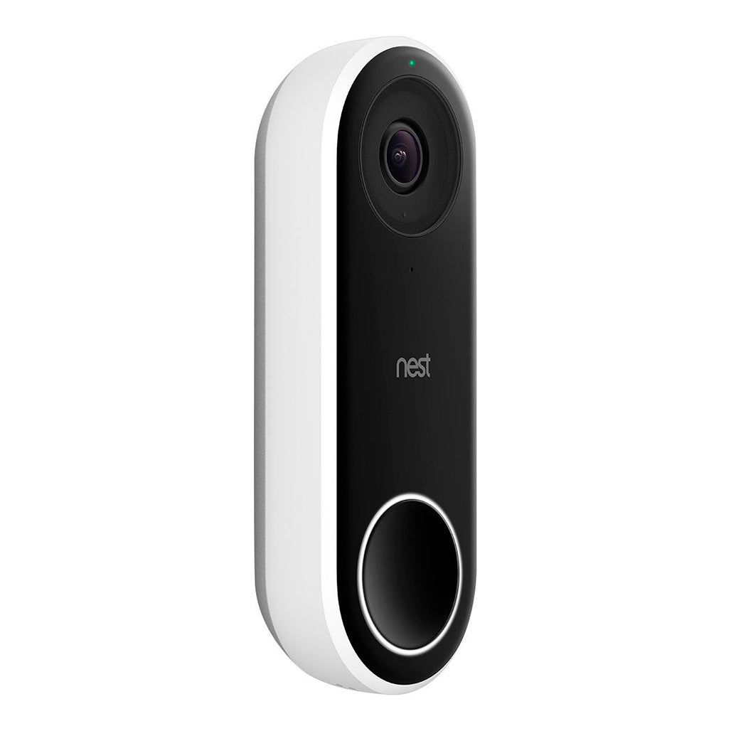 A Photo Of Google Nest Hello - Smart Wi-Fi Video Doorbell with HD Video, Two-Way Audio & Night Vision