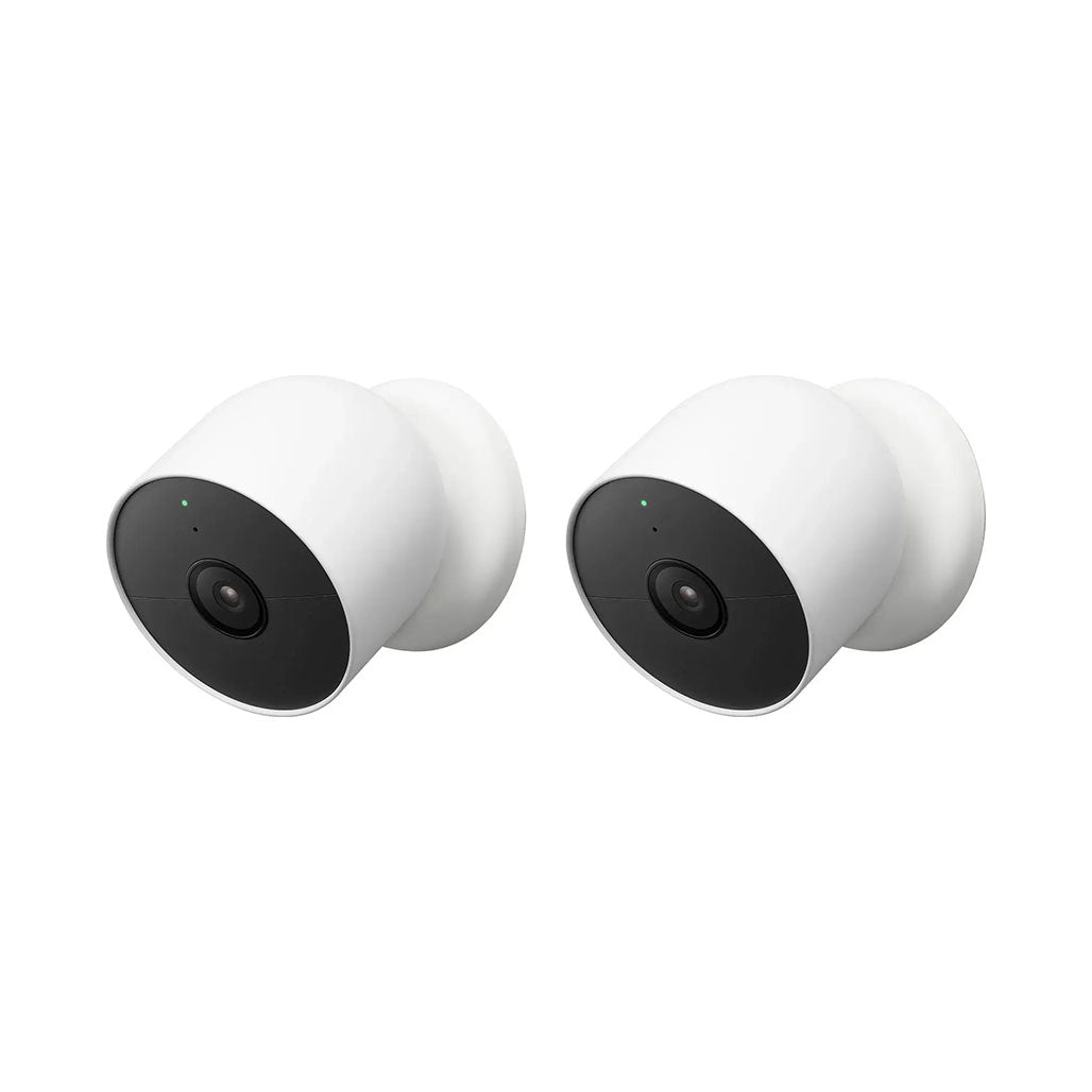 A Photo Of Google Nest Cam (2-Pack) Indoor/Outdoor Battery-Powered Security Cameras