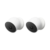 Google Nest Cam (2-Pack) Indoor/Outdoor Battery-Powered Security Cameras