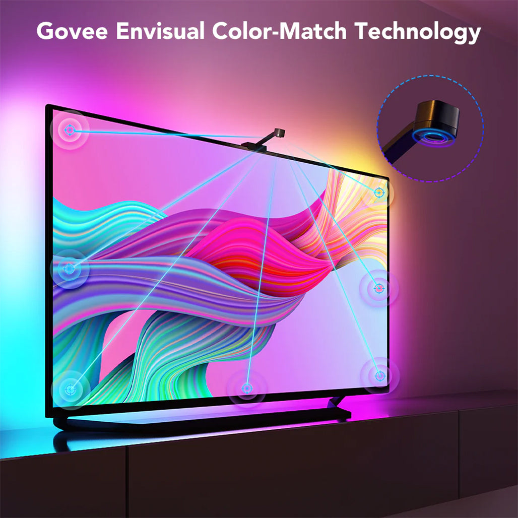 A Photo Of Govee DreamView T1 TV Backlight For 55-65 inch TVs | H6199