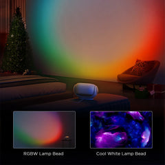 A Photo Of Govee Galaxy Light Projector Pro – Smart Star Projector with Bluetooth Speaker, 8 Galaxy Discs, 38 Scenes & 37 White Noises