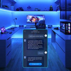 A Photo Of Govee Neon Rope Lights for Wall Lining – 5m | Smart LED Ambient Lighting