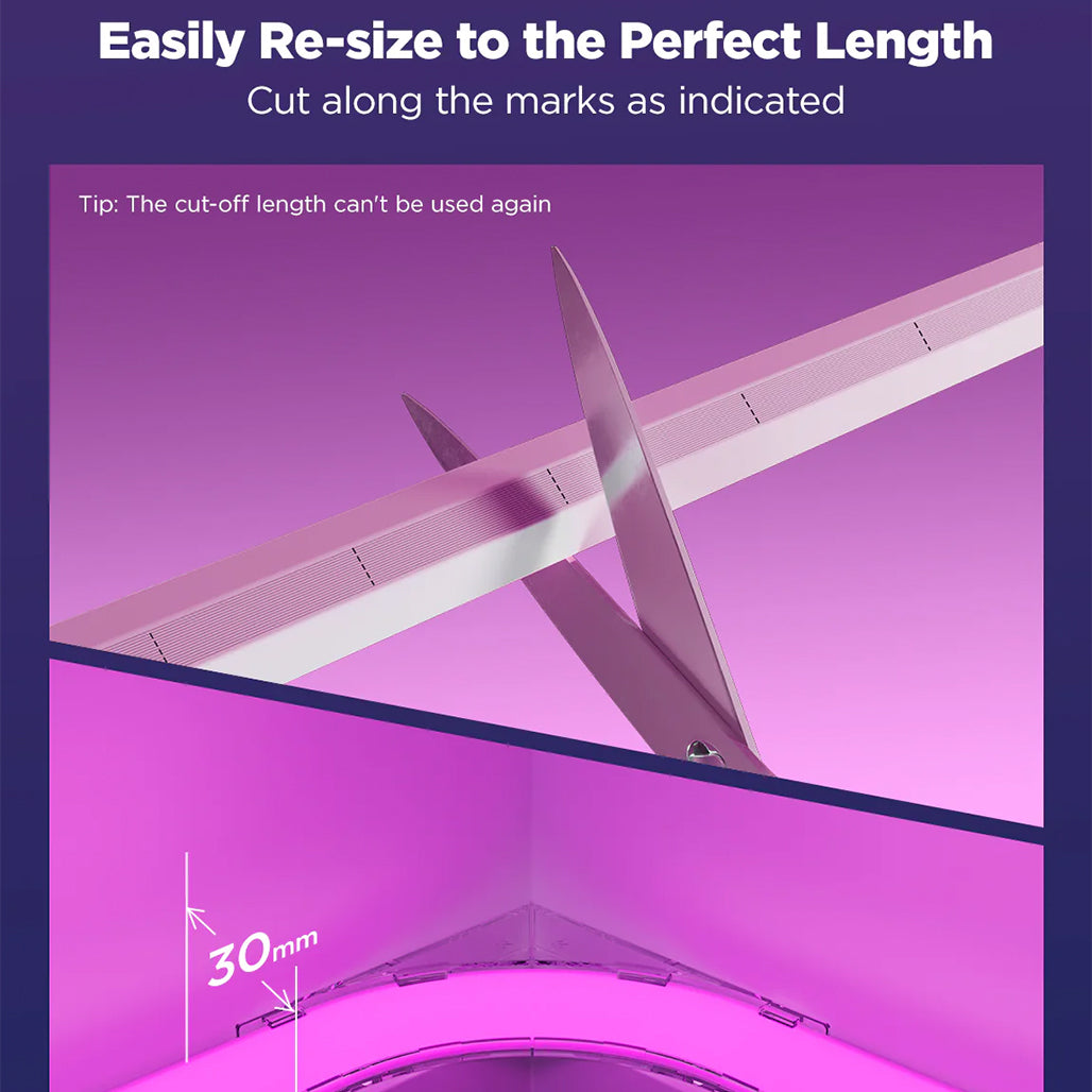 A Photo Of Govee Neon Rope Lights for Wall Lining – 5m | Smart LED Ambient Lighting