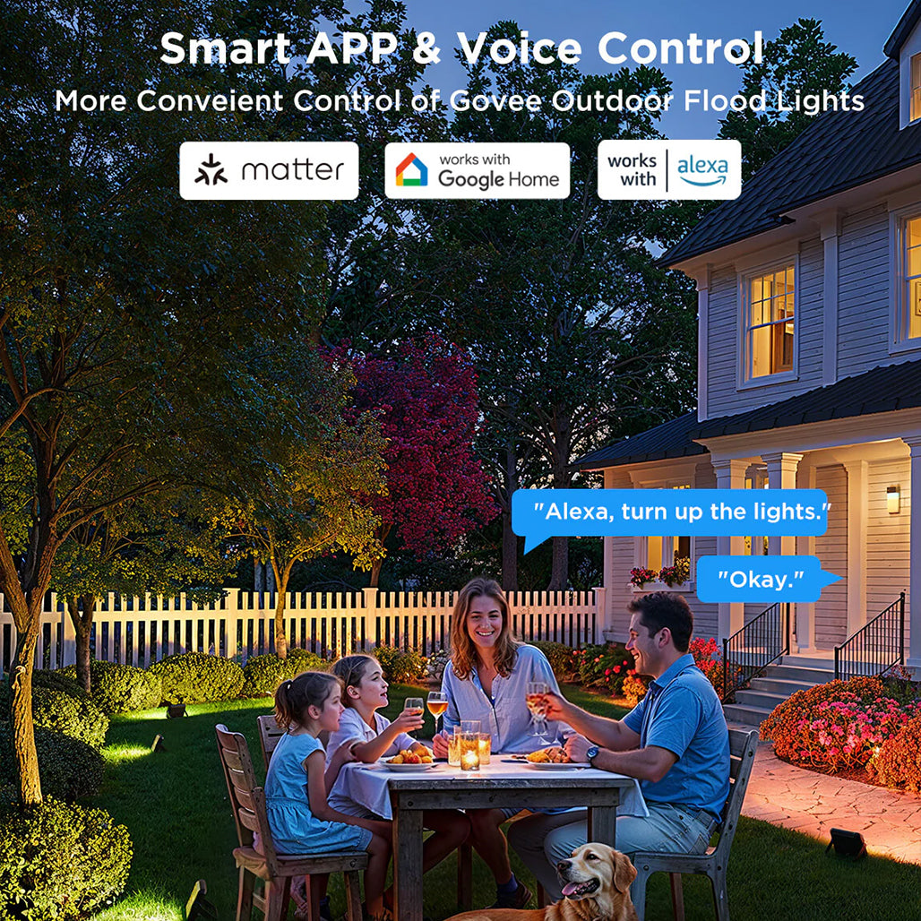 A Photo Of Govee Outdoor Flood Lights 2 - H7057