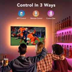 A Photo Of Govee RGB Bluetooth LED Backlight For TVs 46-60