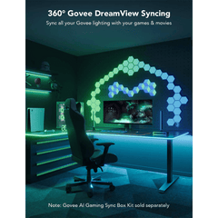 A Photo Of Govee RGBIC LED Neon Rope Lights for Desks - 3 meters | H61C32D1