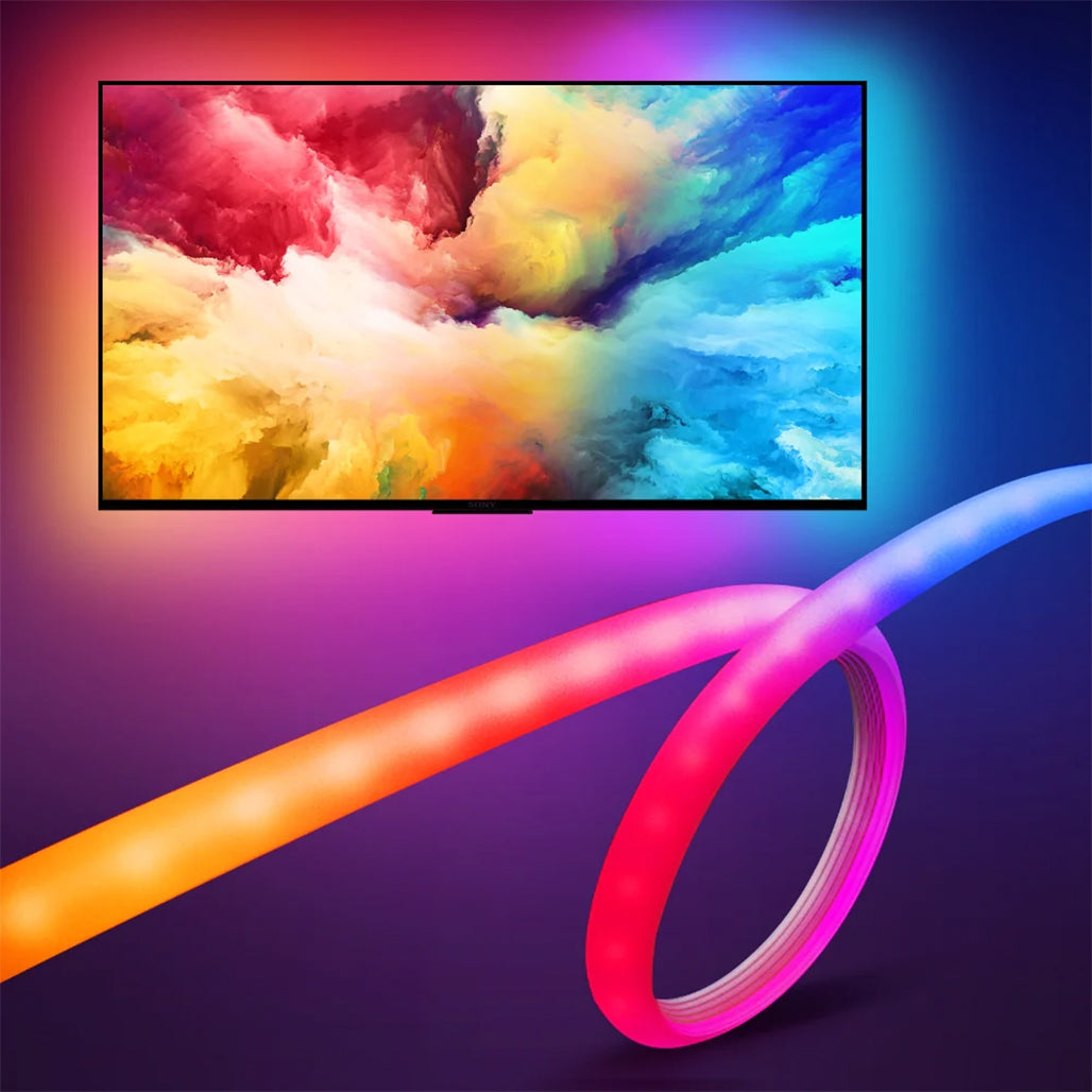 A Photo Of Govee RGBIC Neon TV Backlight 3m | H61B2