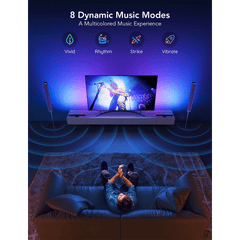 A Photo Of Govee RGBIC TV Light Bars for 45-70 inch TVs | H6046211