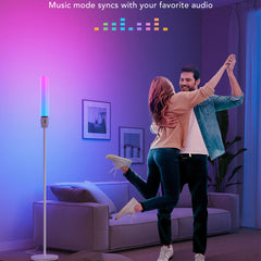 A Photo Of Govee RGBICWW Cylinder Floor Lamp - H6078