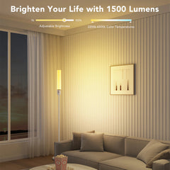 A Photo Of Govee RGBICWW Cylinder Floor Lamp - H6078