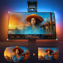 A Photo Of Govee TV Backlight 3 Lite – Smart RGBICW LED Strip - HD60992D2