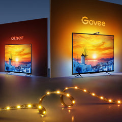 A Photo Of Govee TV Backlight 3 Lite – Smart RGBICW LED Strip - HD60992D2