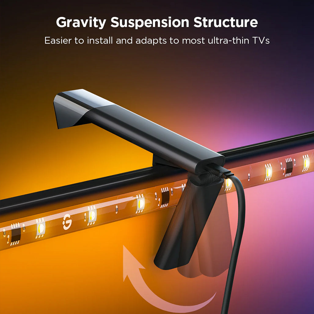 A Photo Of Govee TV Backlight 3 Lite – Smart RGBICW LED Strip - HD60992D2