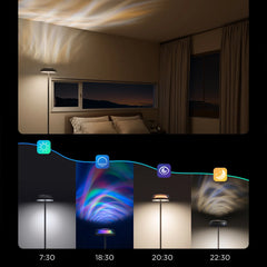 A Photo Of Govee Uplighter Floor Lamp H60B0 – RGBIC Smart LED Floor Lamp